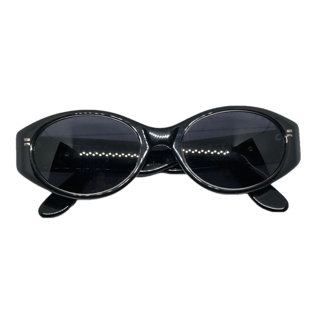 Von Furstenberg sunglasses Italy vintage MOD MF 104 50 Unisex Oval Black